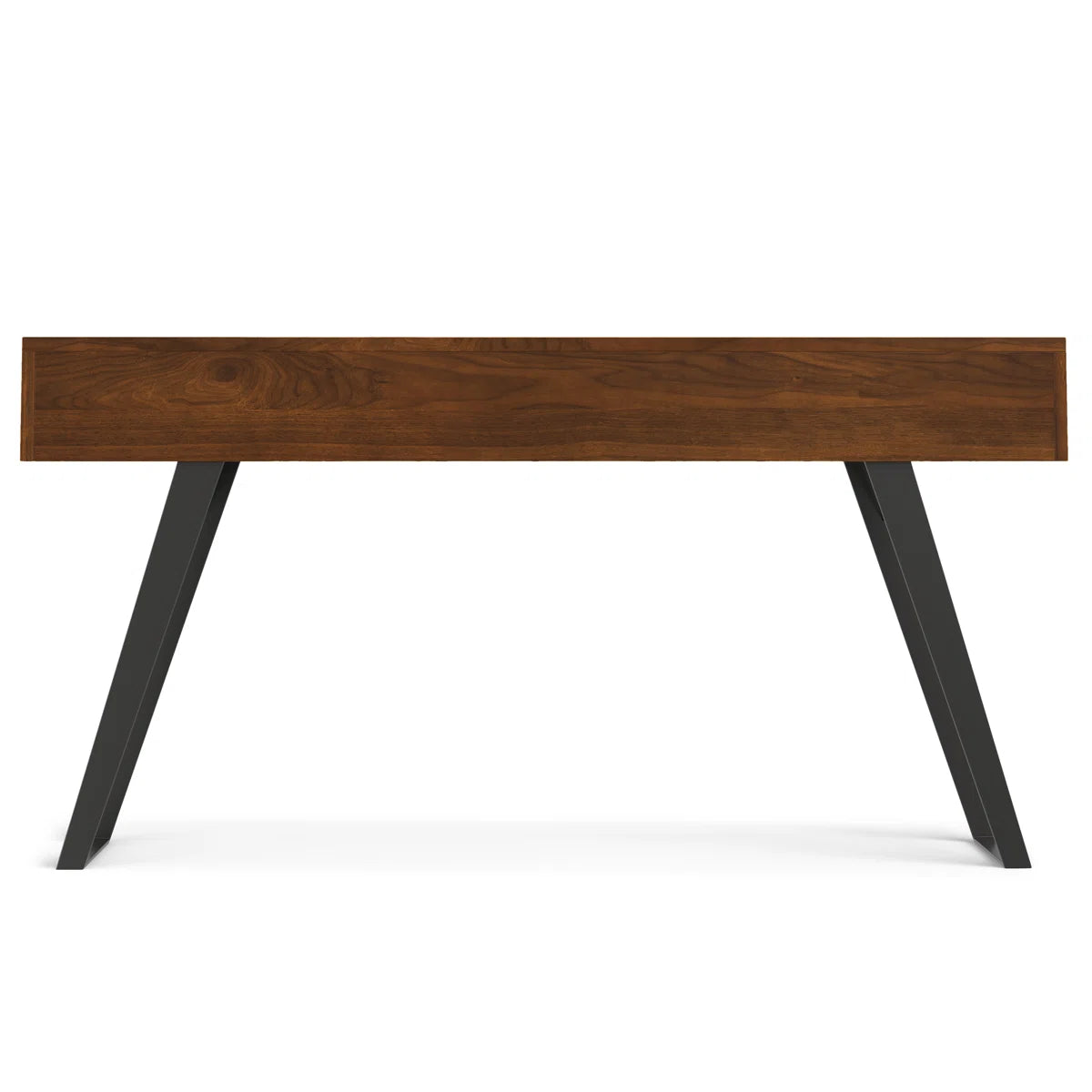 Lowry 60"W Solid Wood Modern Industrial Storage Console Table